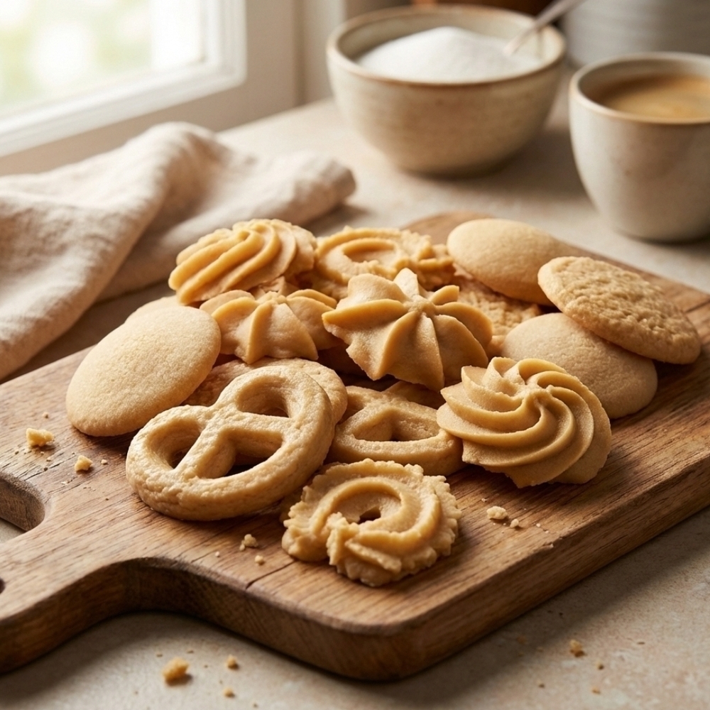 Soy Wax Melts Shortbread Butter Cookie Assortment - Golden